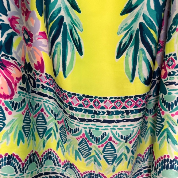 HTF   EUC Lilly Pulitzer Payge off the shoulder  Dress Size Medium  🦄🦄🦄 - Picture 10 of 10